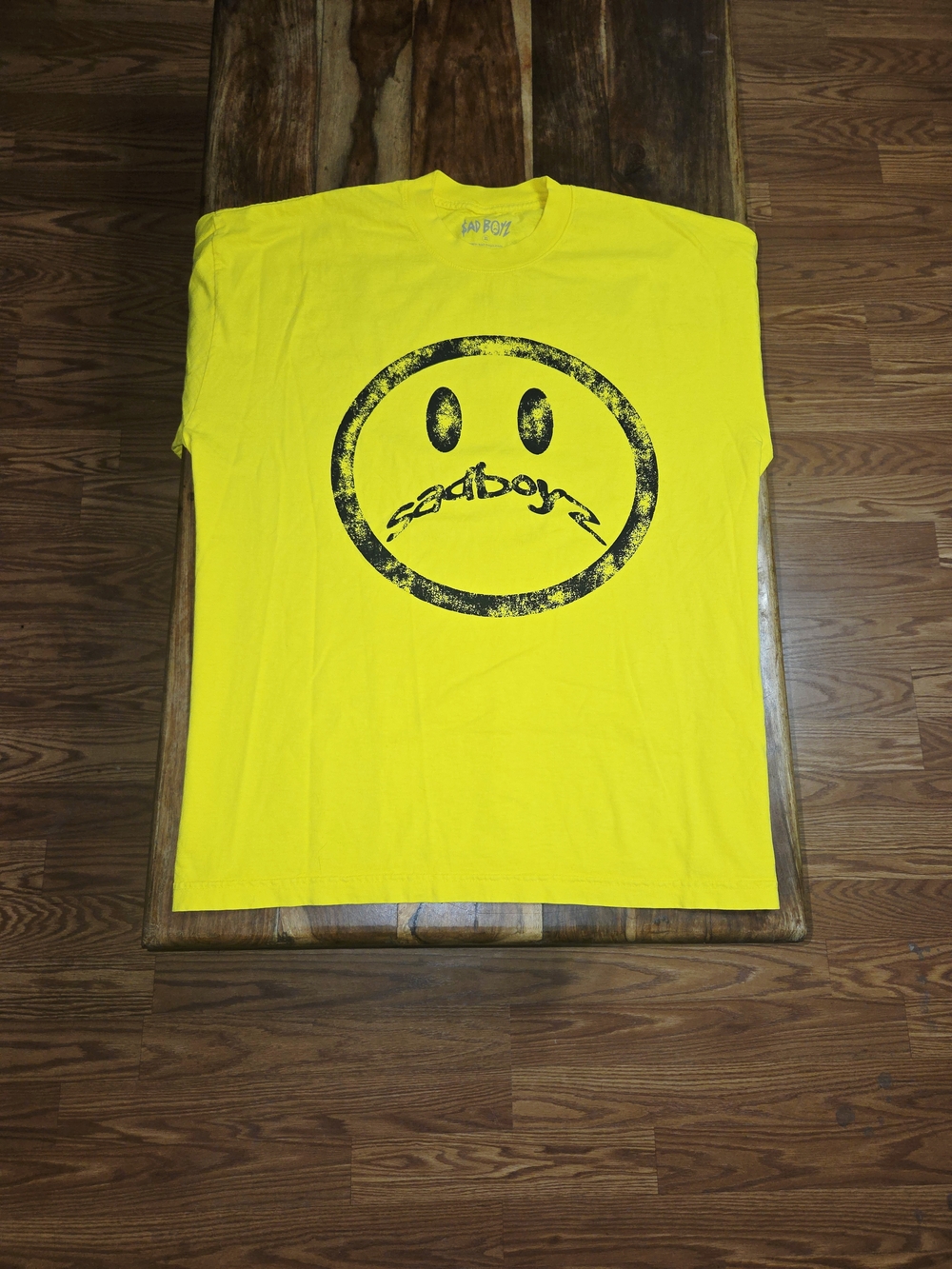 Sadboyz Yellow Smiley Graphic Tee